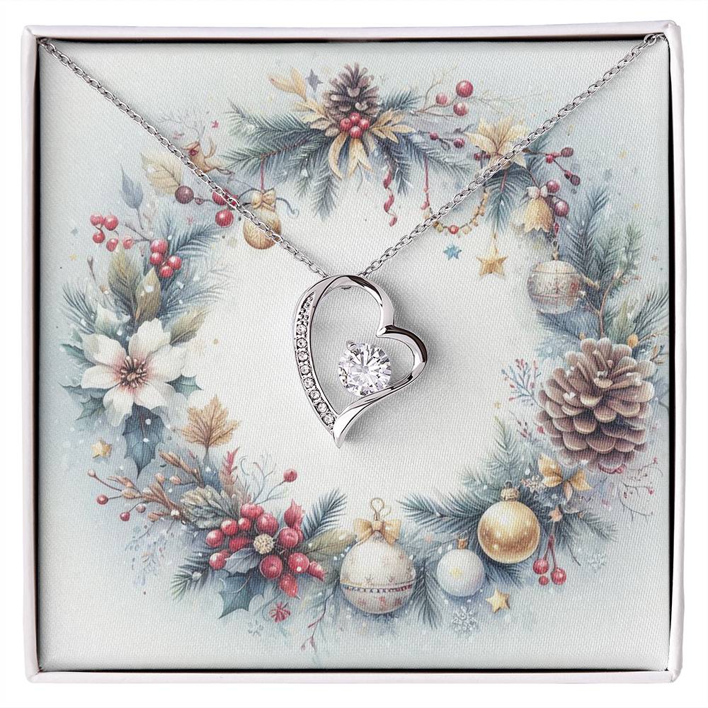 Christmas Background 075 - Forever Love Necklace