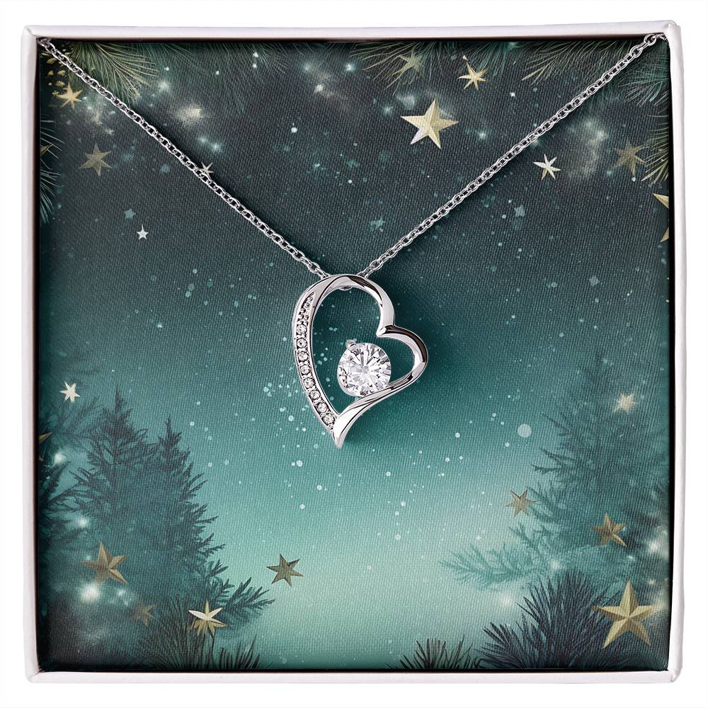 Christmas Background 111 - Forever Love Necklace