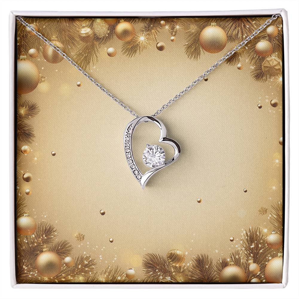 Christmas Background 052 - Forever Love Necklace