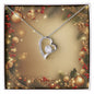 Christmas Background 030 - Forever Love Necklace
