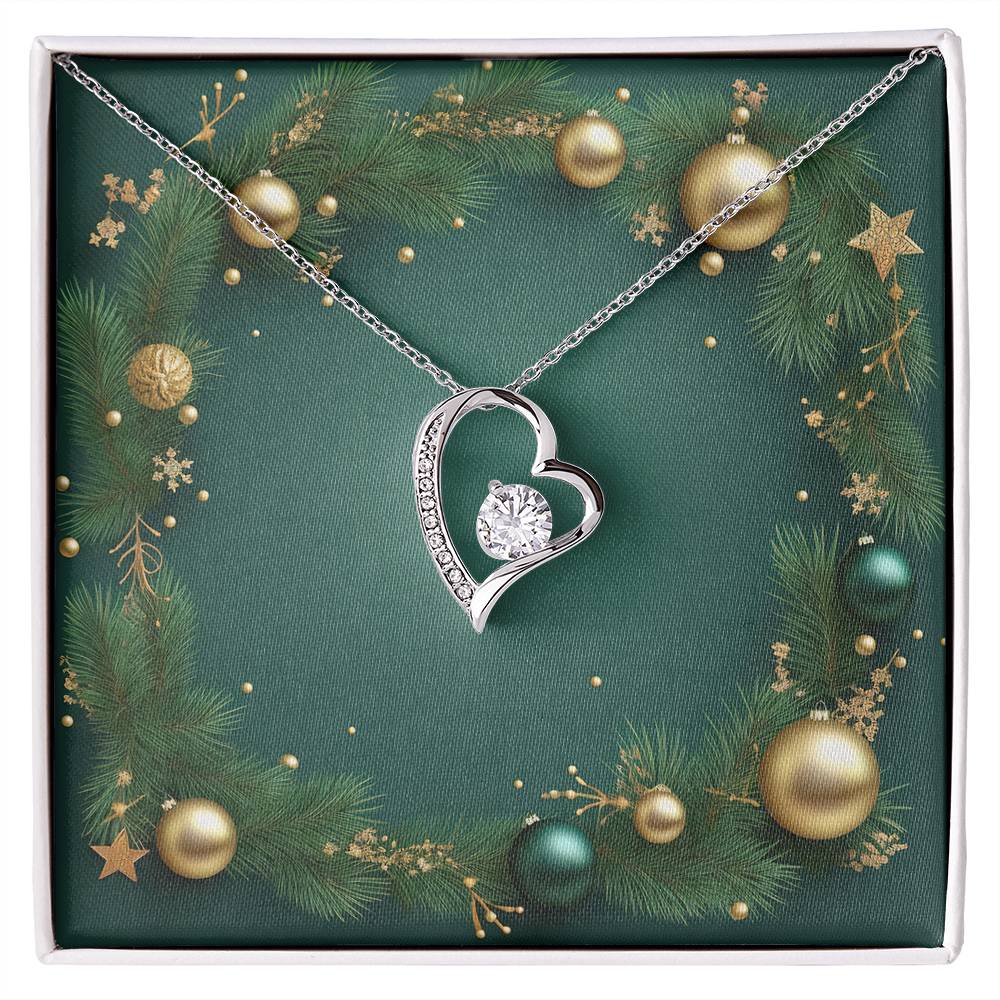 Christmas Background 035 - Forever Love Necklace
