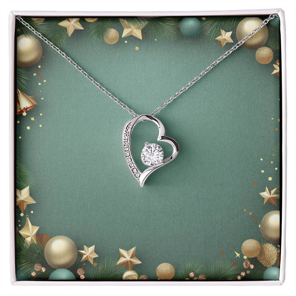 Christmas Background 044 - Forever Love Necklace