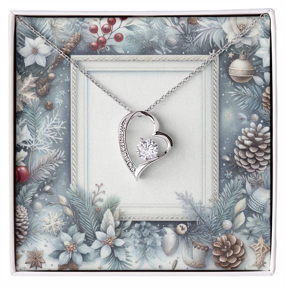 Christmas Background 087 - Forever Love Necklace