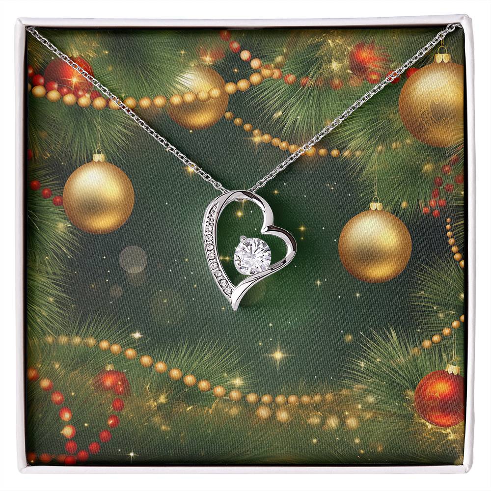 Christmas Background 116 - Forever Love Necklace