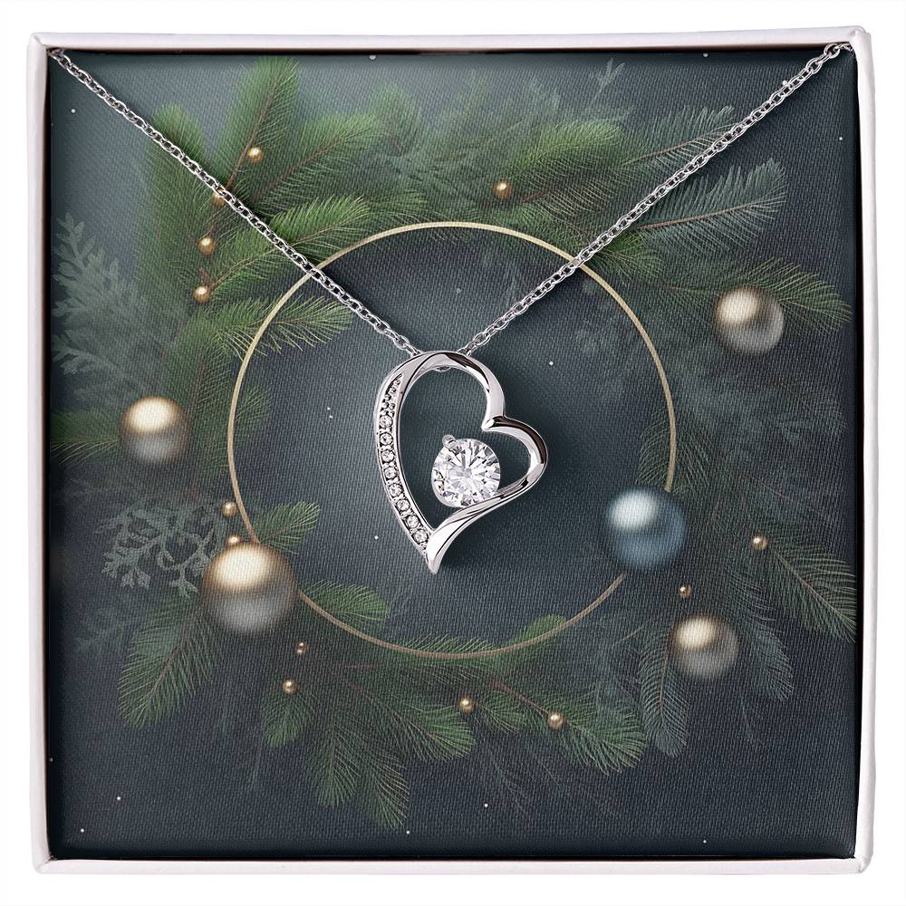 Christmas Background 108 - Forever Love Necklace