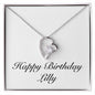 Happy Birthday Lilly - Forever Love Necklace