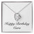 Happy Birthday Cara - Forever Love Necklace
