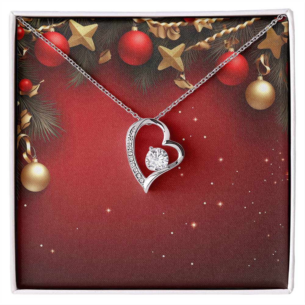 Christmas Background 064 - Forever Love Necklace