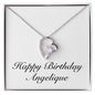 Happy Birthday Angelique - Forever Love Necklace