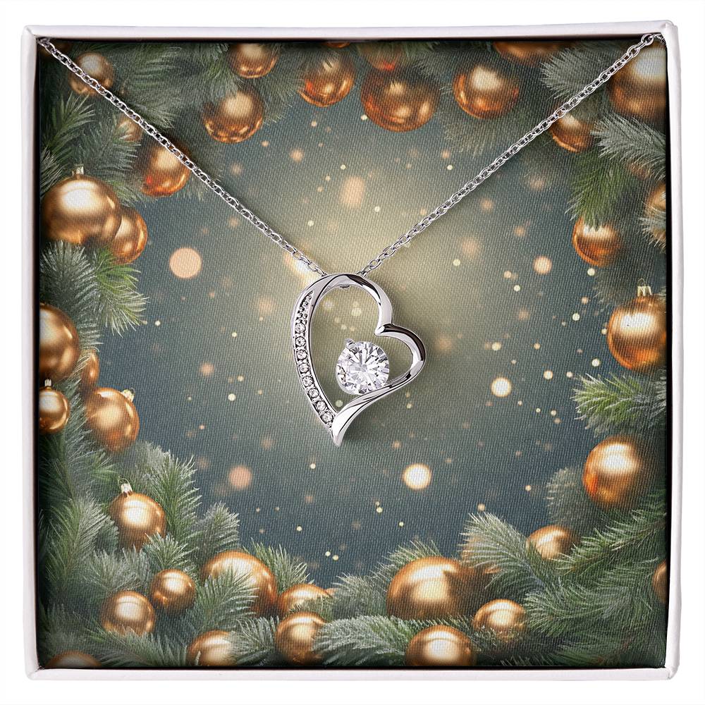 Christmas Background 109 - Forever Love Necklace