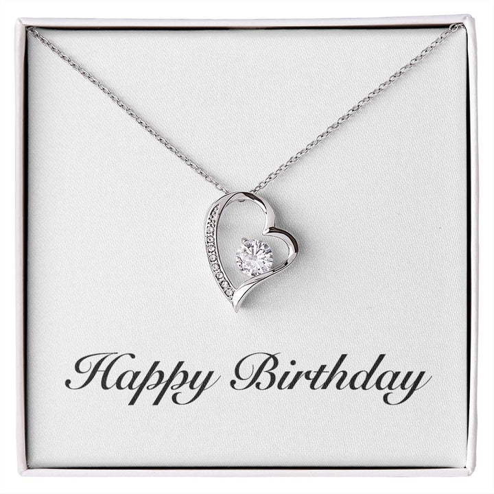 Happy Birthday - Forever Love Necklace
