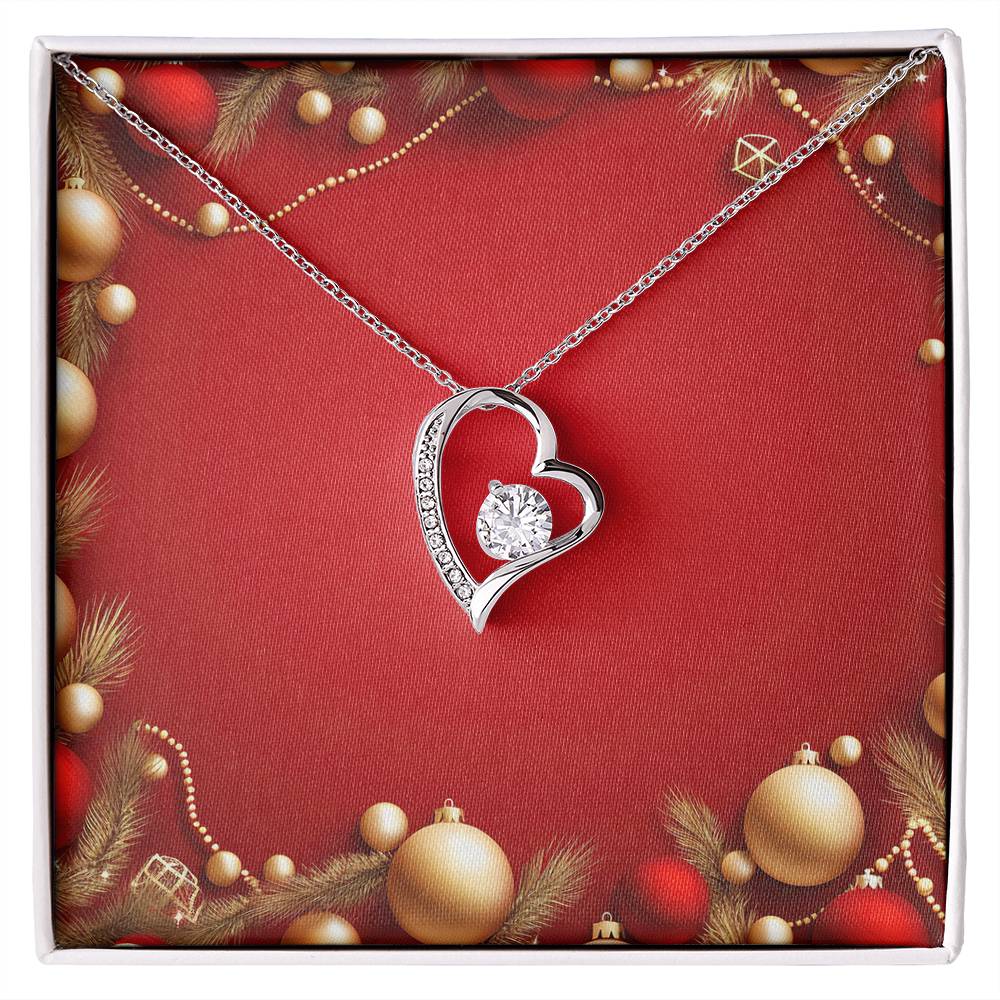 Christmas Background 047 - Forever Love Necklace