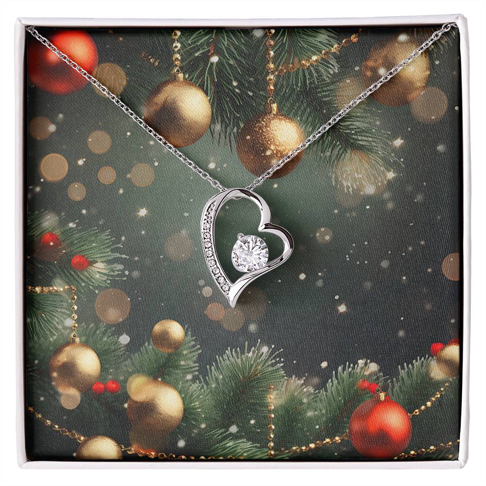 Christmas Background 117 - Forever Love Necklace