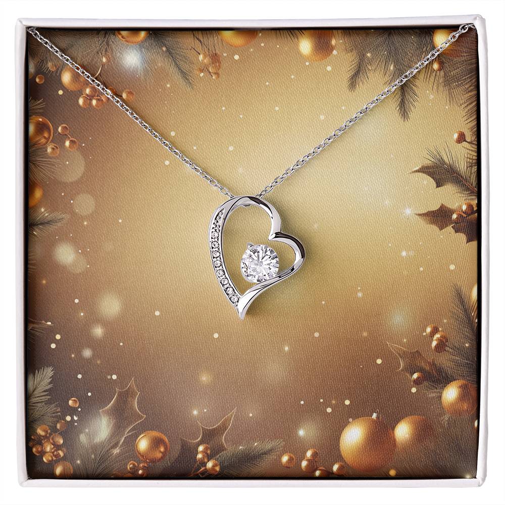Christmas Background 062 - Forever Love Necklace