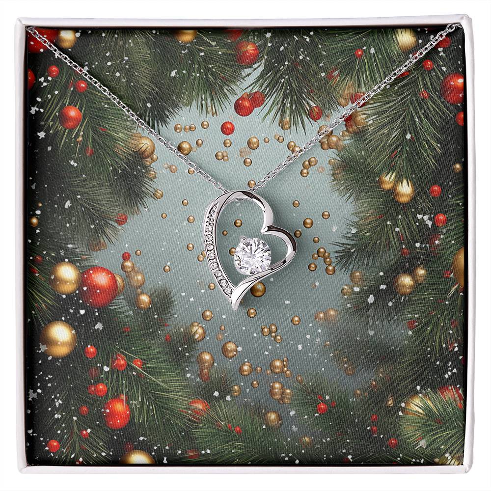 Christmas Background 127 - Forever Love Necklace
