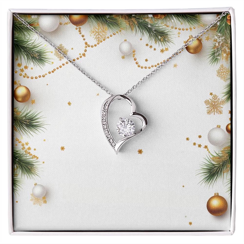 Christmas Background 048 - Forever Love Necklace