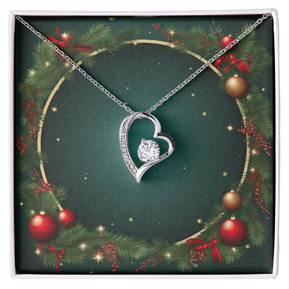 Christmas Background 069 - Forever Love Necklace