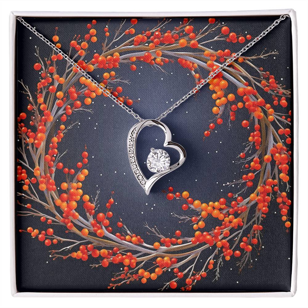 Christmas Background 121 - Forever Love Necklace