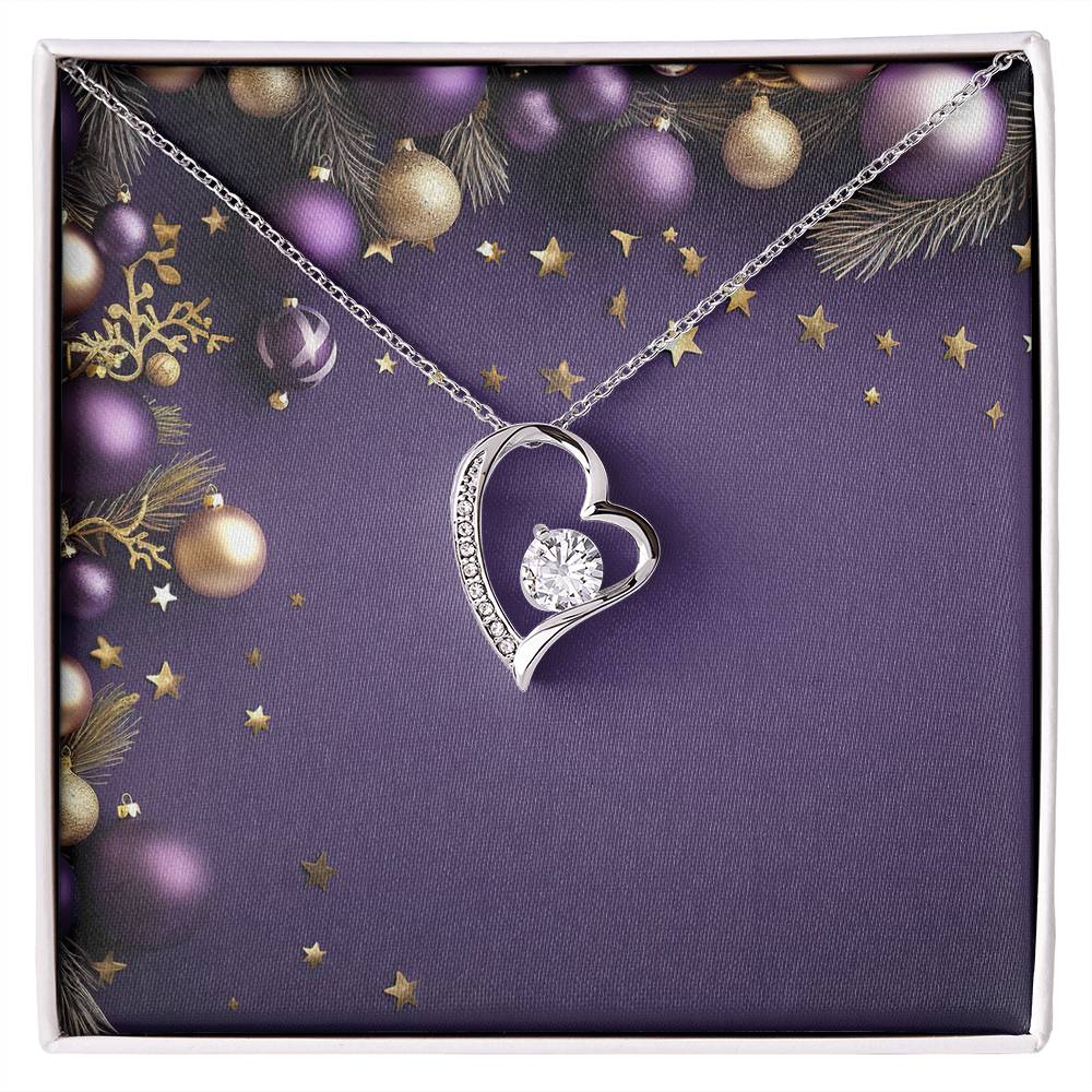 Christmas Background 054 - Forever Love Necklace