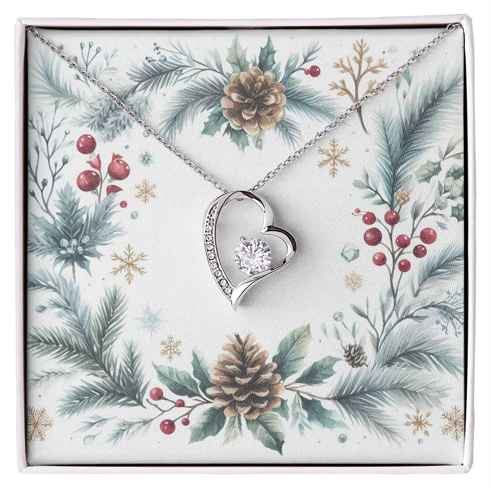 Christmas Background 092 - Forever Love Necklace