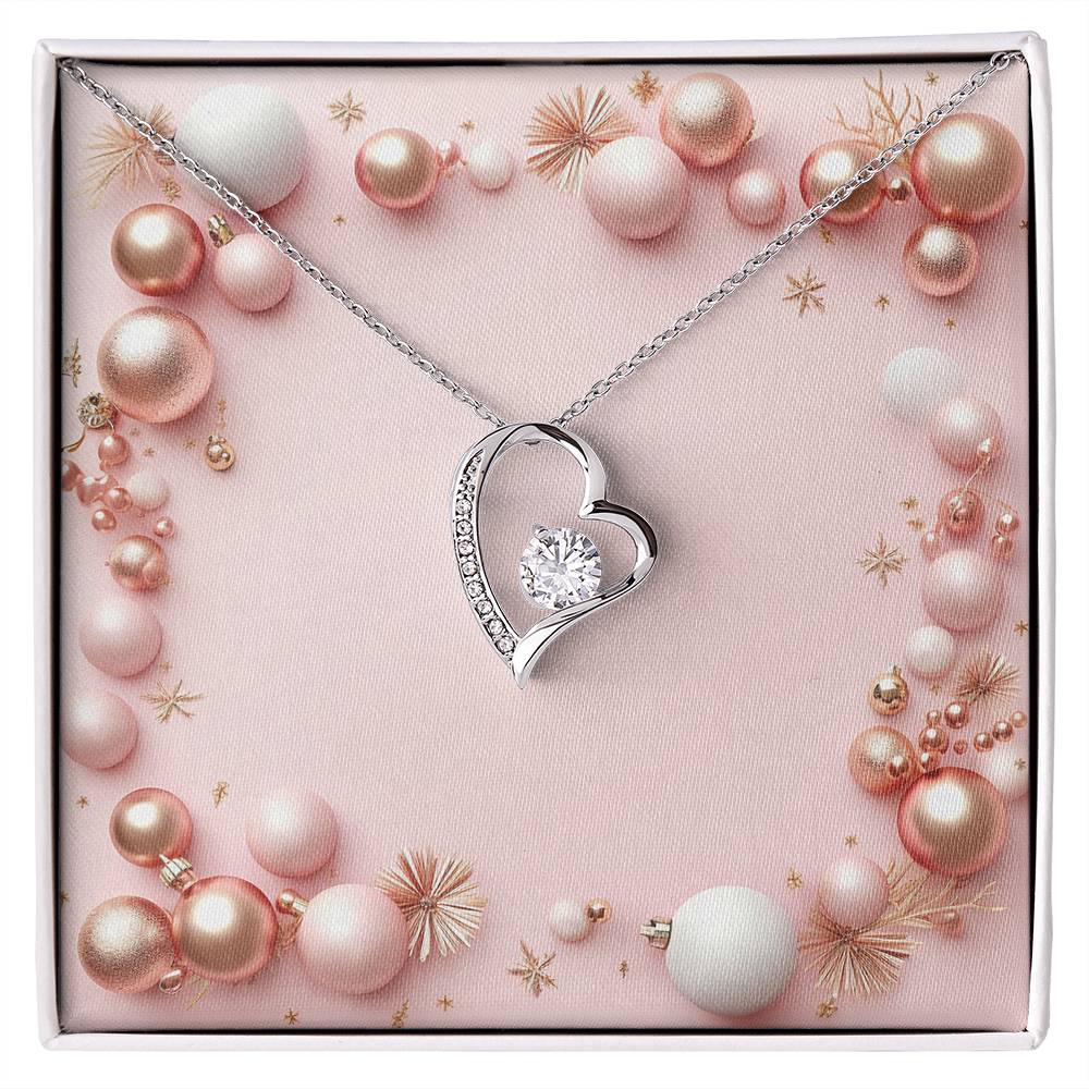 Christmas Background 060 - Forever Love Necklace