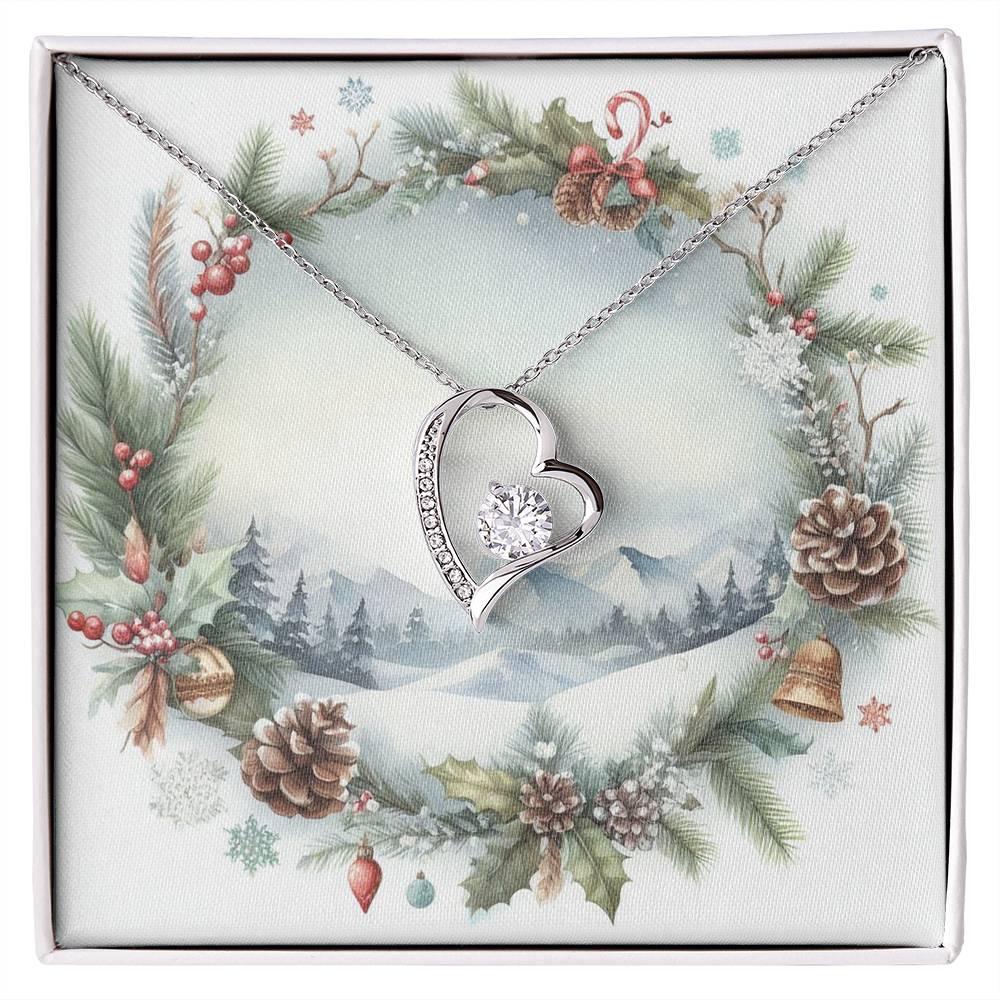 Christmas Background 083 - Forever Love Necklace