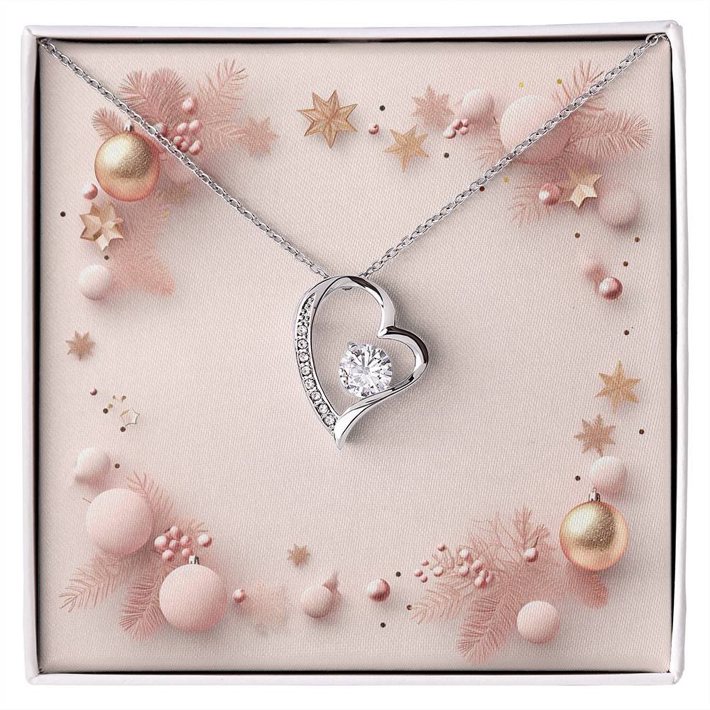 Christmas Background 055 - Forever Love Necklace