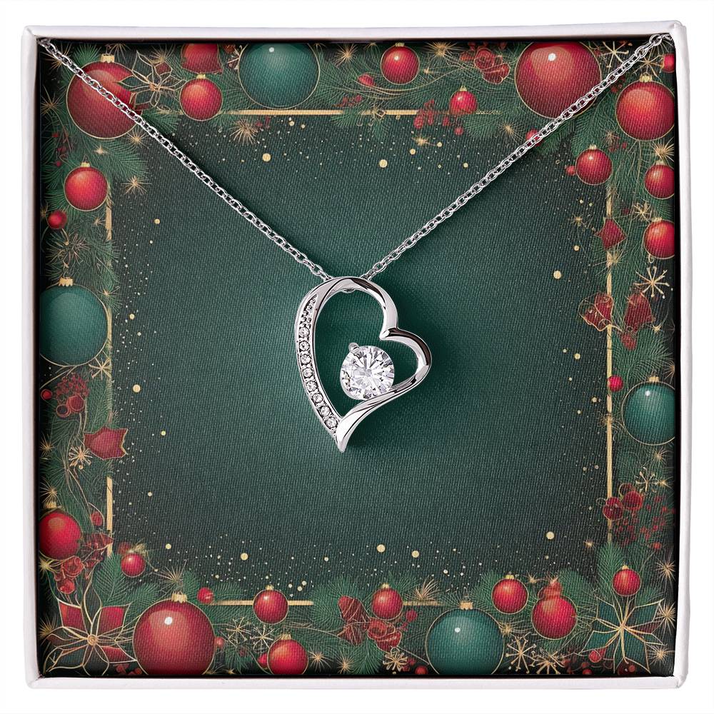 Christmas Background 070 - Forever Love Necklace