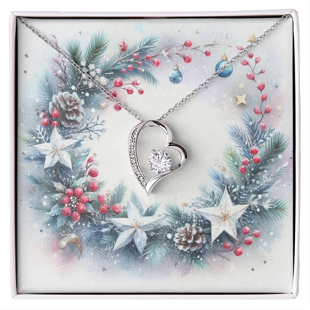 Christmas Background 094 - Forever Love Necklace