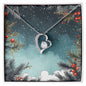 Christmas Background 124 - Forever Love Necklace