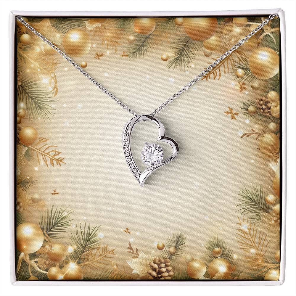 Christmas Background 051 - Forever Love Necklace