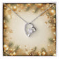 Christmas Background 051 - Forever Love Necklace