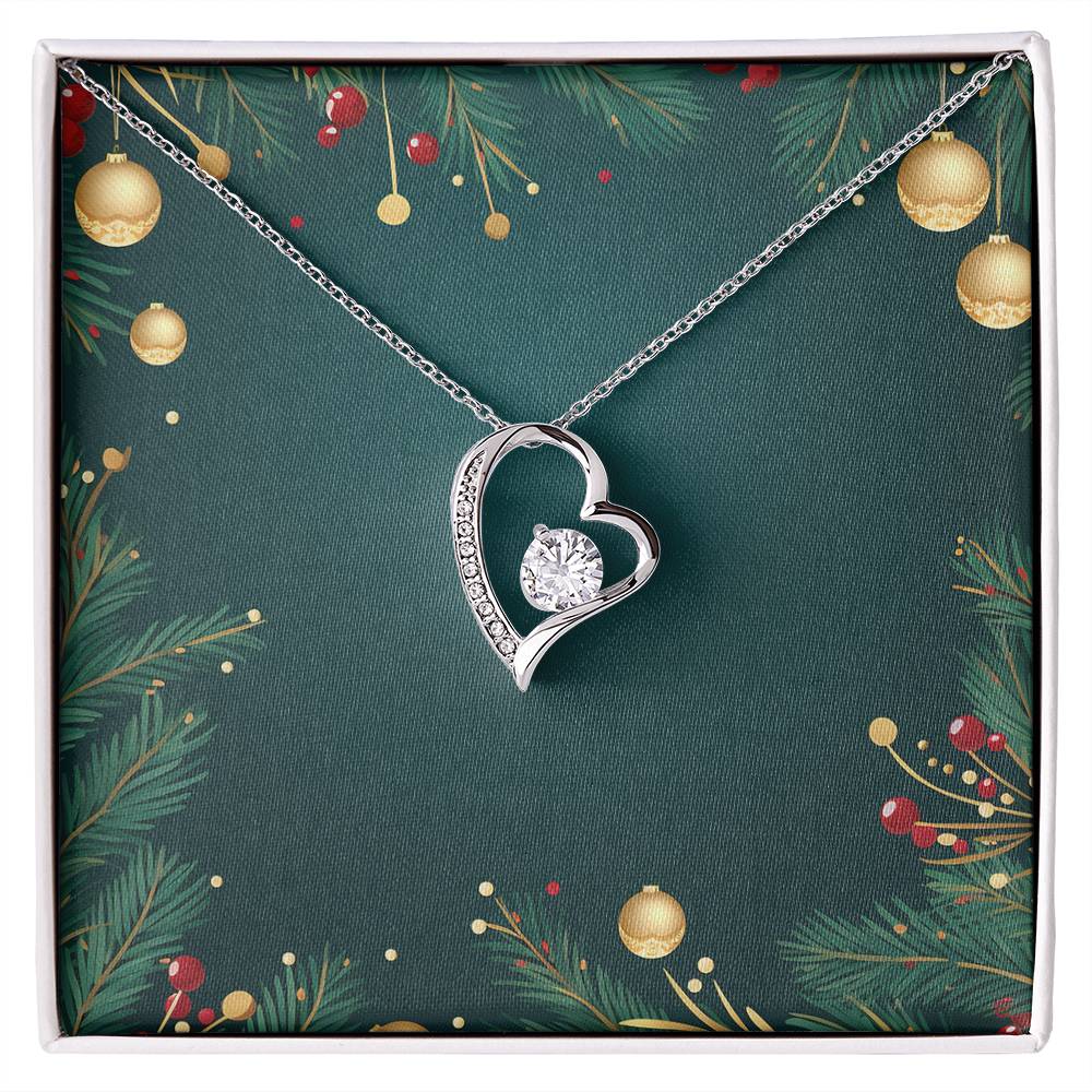 Christmas Background 045 - Forever Love Necklace