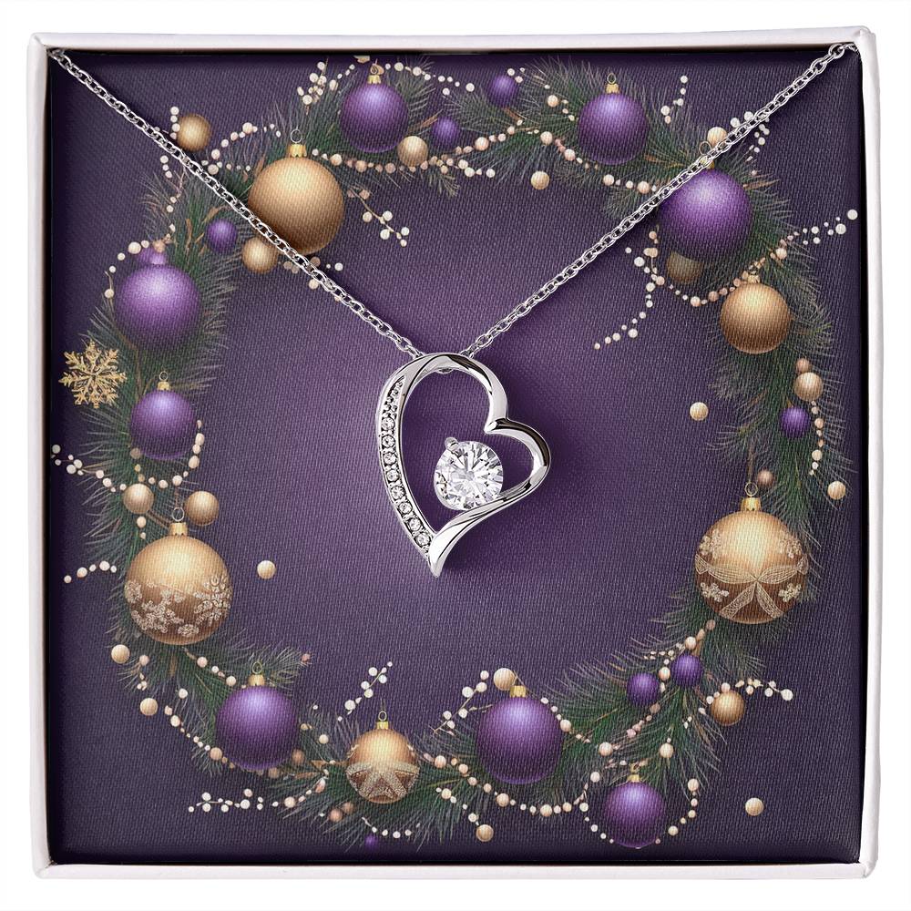 Christmas Background 023 - Forever Love Necklace