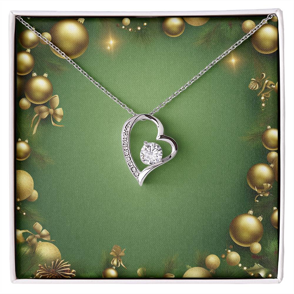 Christmas Background 042 - Forever Love Necklace
