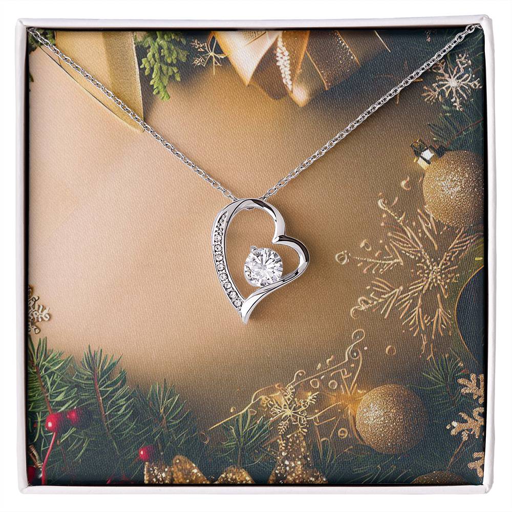 Christmas Background 096 - Forever Love Necklace