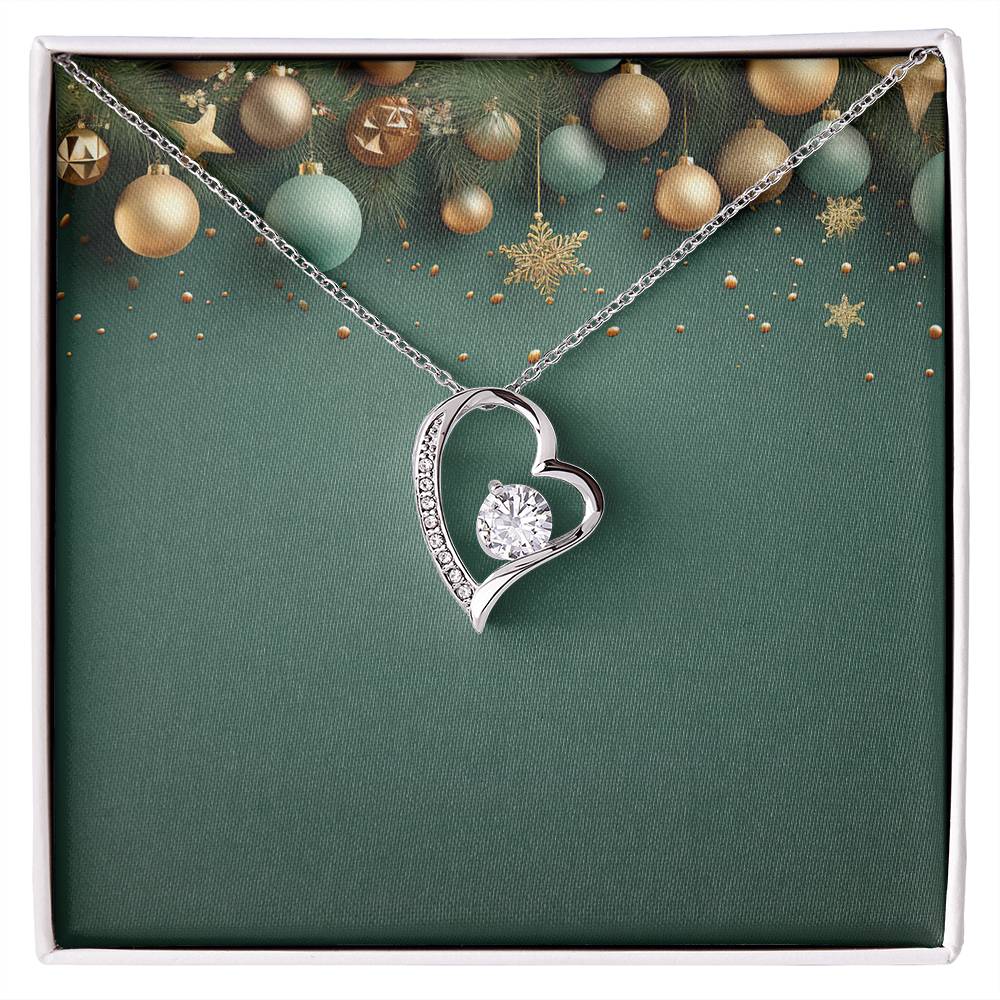 Christmas Background 037 - Forever Love Necklace