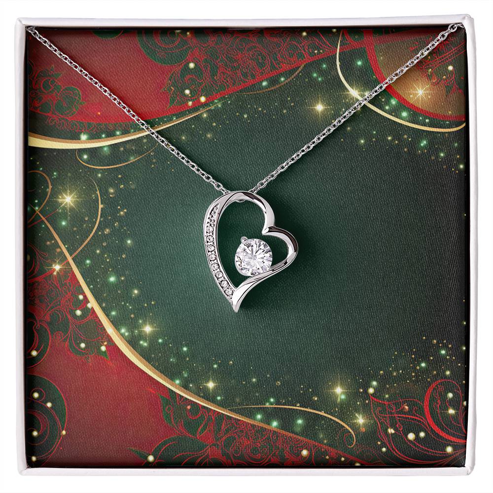 Christmas Background 071 - Forever Love Necklace