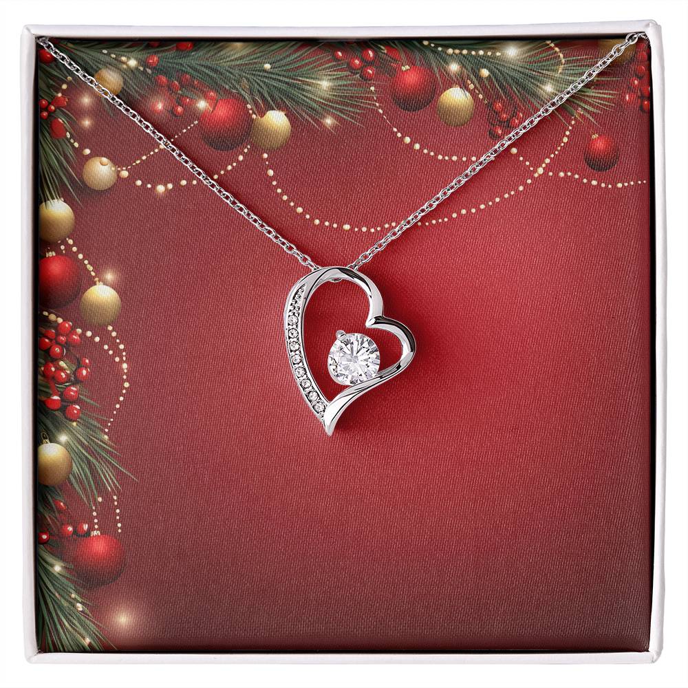 Christmas Background 046 - Forever Love Necklace