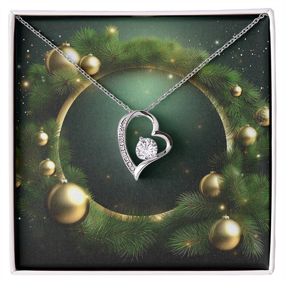 Christmas Background 101 - Forever Love Necklace