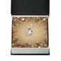 Christmas Background 007 - Forever Love Necklace