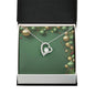 Christmas Background 027 - Forever Love Necklace