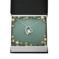 Christmas Background 044 - Forever Love Necklace