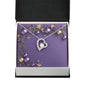 Christmas Background 021 - Forever Love Necklace