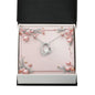 Christmas Background 008 - Forever Love Necklace