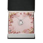 Christmas Background 010 - Forever Love Necklace
