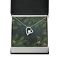 Christmas Background 113 - Forever Love Necklace