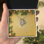 Christmas Background 009 - Forever Love Necklace