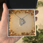 Christmas Background 052 - Forever Love Necklace