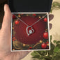 Christmas Background 036 - Forever Love Necklace